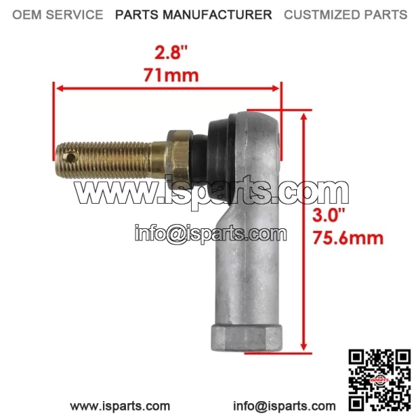 Tie Rod End Kit For Can-Am Outlander 450 EFI 20-23 / Outlander 1000R EFI 19-2024 - Image 2
