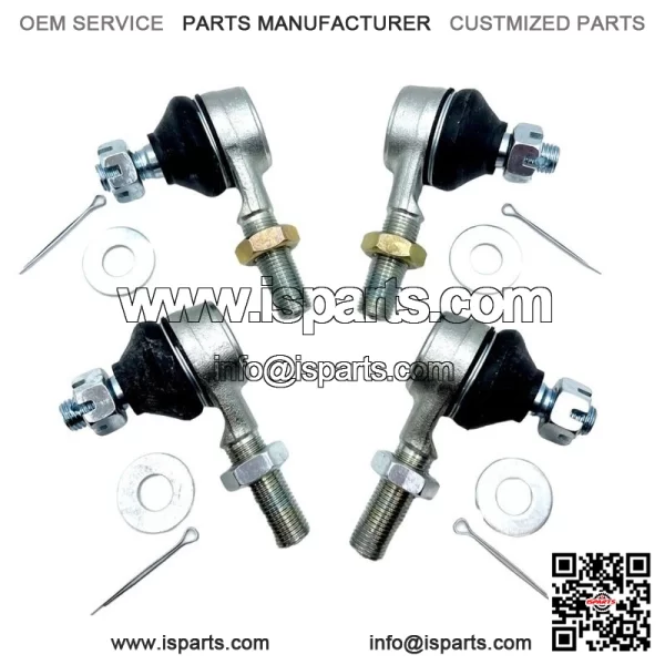 Heavy Duty Chromoly Tie Rod Ends End Left Right Kit YFZ450 Raptor 700 700R - Image 2
