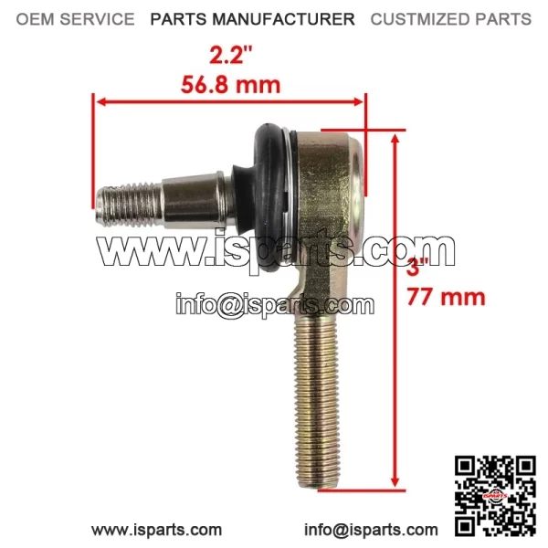 Tie Rod End Kit for Yamaha Quad 450 YFZ450 YFZ-450 YFZ 450 2004 2005 2 Sets - Image 2