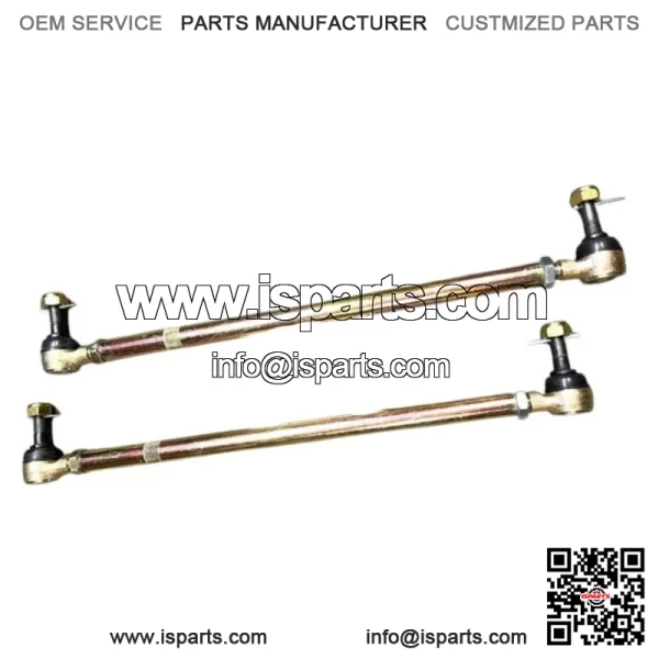 Chromoly Tie Rod Rods / End Ends Upgrade Kit YAMAHA YFZ450 YFZ 450 04-13 - Image 2