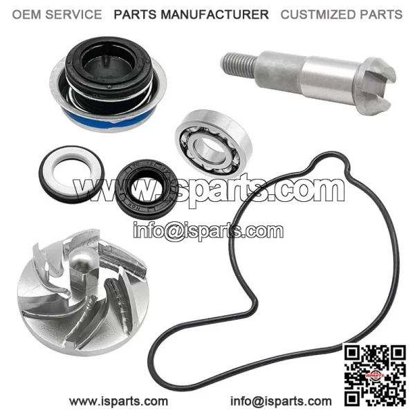 Water Pump Impeller Bearing Seal Shaft Kit for Honda TRX450R 2004 2005 2006-2009 - Image 3