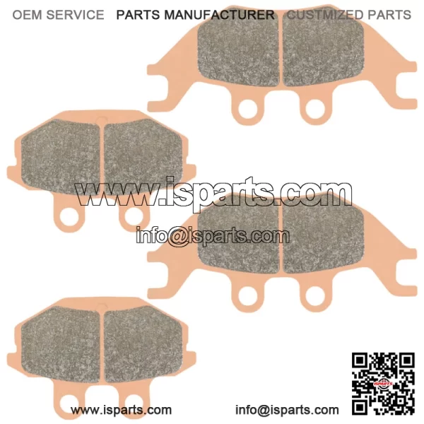 Front & Rear Brake Pads For Kawasaki Brute Force 300 KVF300 12-18 22-23 Sintered - Image 5