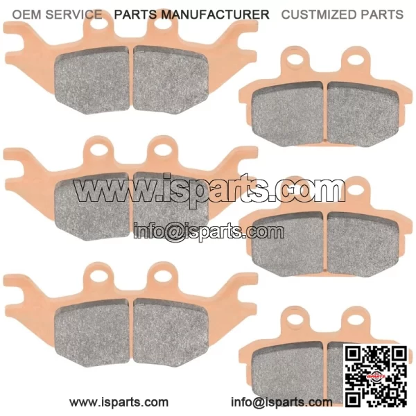 Front and Rear Sintered Brake Pads For KVF300 Brute Force 2012-2024 - Image 3