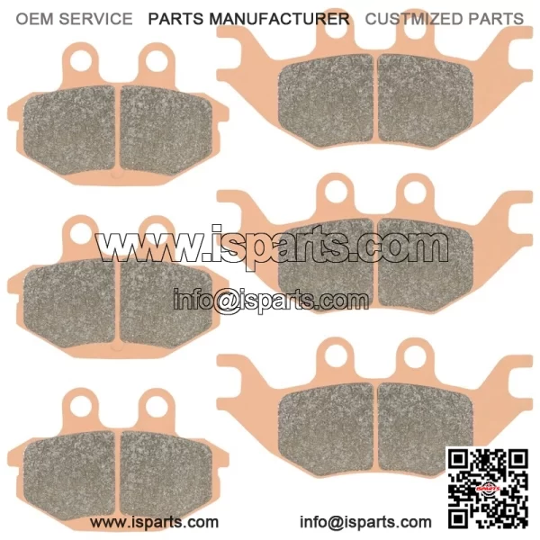 Front and Rear Sintered Brake Pads For KVF300 Brute Force 2012-2024 - Image 5