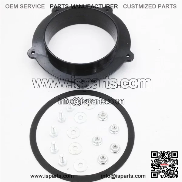 Black Air Filter Intake Adapter For Yamaha YFZ450 All Years - Image 2