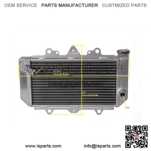 New All Aluminum Radiator For Yamaha YFZ450 2004-2008 2ROWS