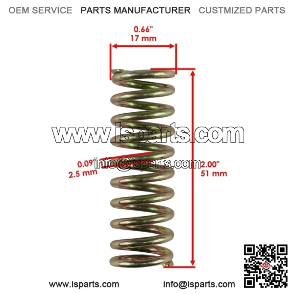 Clutch Springs For Yamaha Tenere 700 XTZ07 21-25 / FZ07 2015-17 / 90501-237L0-00 - Image 2