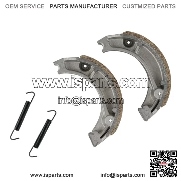 Pair Front Rear Brake Shoes Pads for Honda CB125S 1979-1982 XR200R 1981-2000 (For: Honda CT110) - Image 5