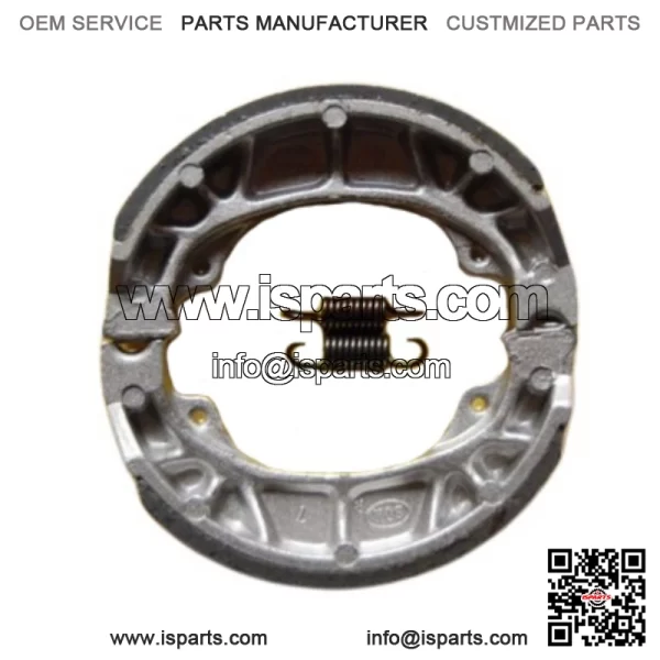 FRONT BRAKE SHOES+Springs fit HONDA CT 90 110 Trail, 1976-79 CT90, 1980-88 CT110 (For: Honda CT110)