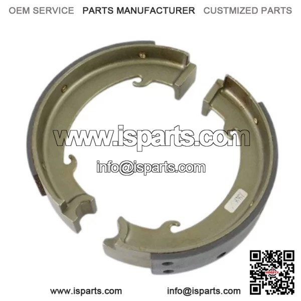 Indian Rear Brake Shoe Set Steel fits Harley Davidson - Image 2