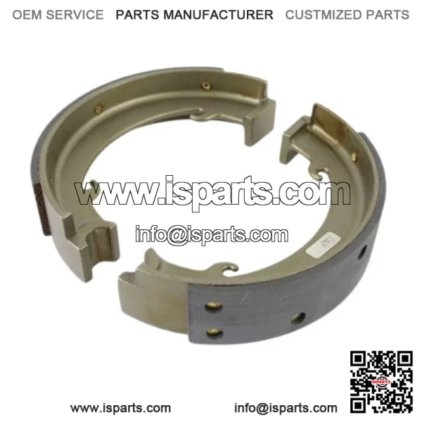 Indian Rear Brake Shoe Set Steel fits Harley Davidson - Image 3