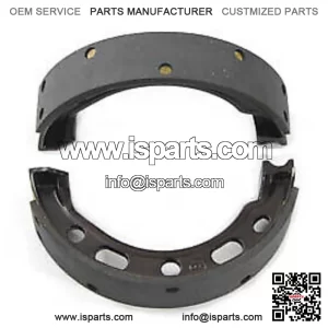 Cast Iron Rear Brake Shoe Set fits Harley Davidson
