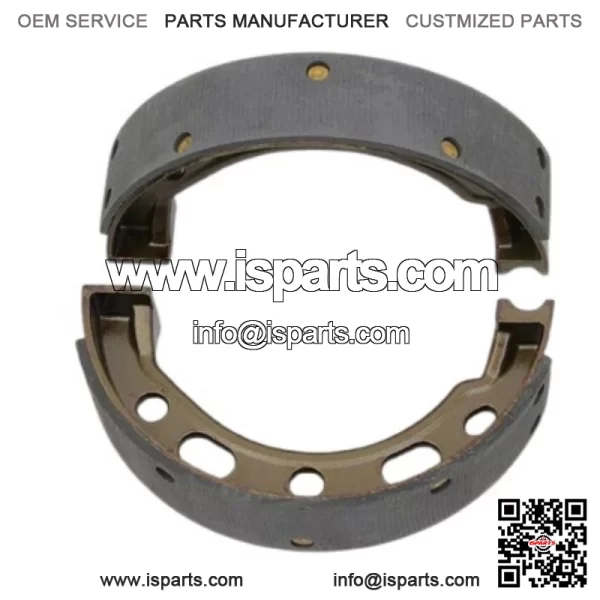 Cast Iron Rear Brake Shoe Set fits Harley Davidson - Image 3