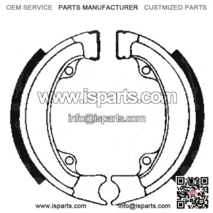 New Brake Shoes Inc Springs Fits Honda QR 50