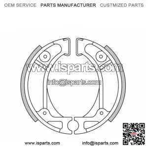 Brand New * * Rear Brake Shoes For HONDA QR50 50cc '91-98