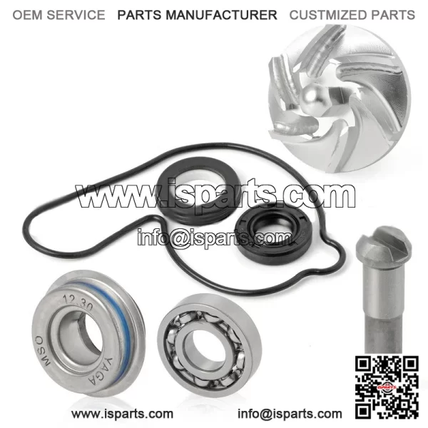 Water Pump Seal Repair kit Impeller + Shaft For Honda TRX450R TRX450ER 2004-2014 - Image 3
