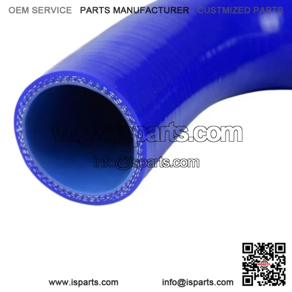 Blue For Yamaha YFZ450X 10-11/YFZ450R 2009-2013 Silicone Radiator Coolant Hoses - Image 2