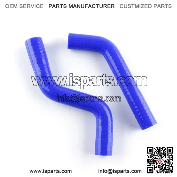 Blue For Yamaha YFZ450X 10-11/YFZ450R 2009-2013 Silicone Radiator Coolant Hoses - Image 4