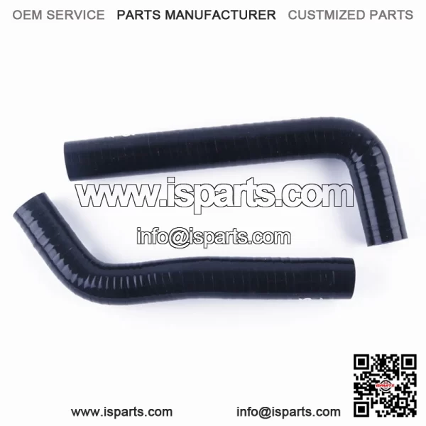 For 2004-2013 Yamaha YFZ 450 YFZ450 Silicone Radiator Hoses Black Coolant Pipe - Image 3