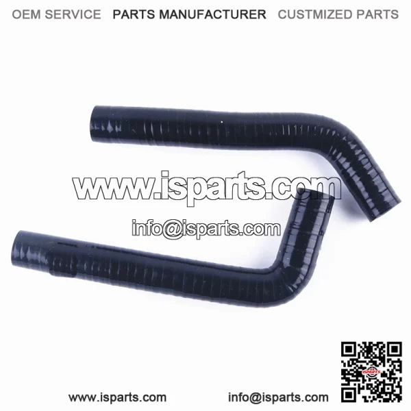 For 2004-2013 Yamaha YFZ 450 YFZ450 Silicone Radiator Hoses Black Coolant Pipe - Image 4