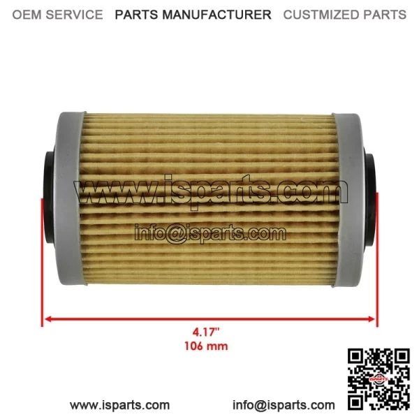 Oil Filter w/ O-Rings For Sea-Doo GTI SE 130 / GTI SE 155 08-15 / GTX 155 08-17 - Image 2