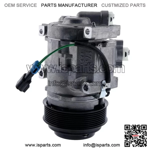 24V A/C Compressor AT367640 SE502623 RE284680 For John Deere E210LC E330LC 550K - Image 2