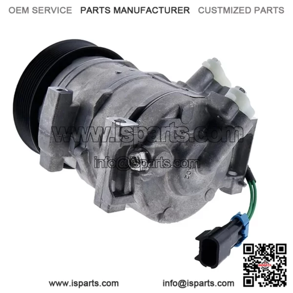24V A/C Compressor AT367640 SE502623 RE284680 For John Deere E210LC E330LC 550K - Image 3