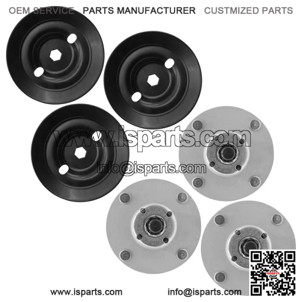 AM137483 M155979 48" Deck Spindle & Pulleys For John Deere Z245 Z255 Z355E - Image 5