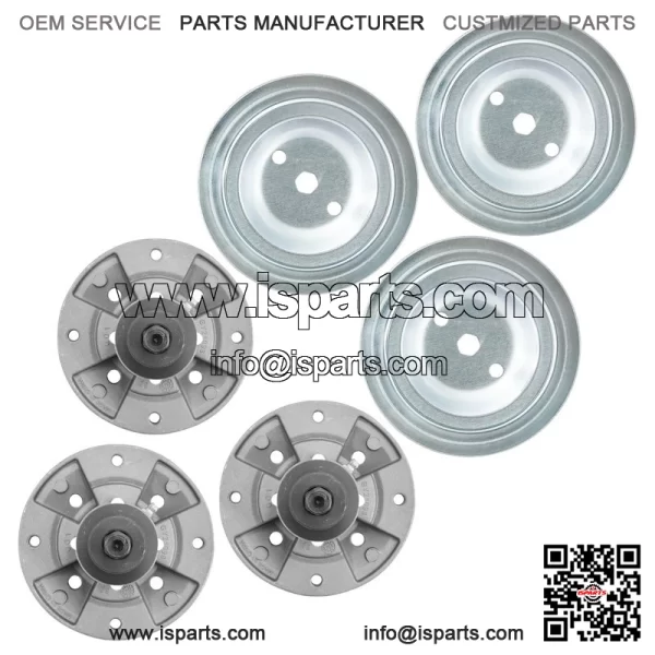 Deck Spindle & Pulley for John Deere 190C D170 E180 G110 LA150 LA175 S180 54" - Image 5
