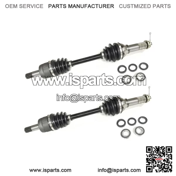 Front Axles & Bearing Kits for Yamaha Grizzly Bruin Kodiak Wolverine - Image 2