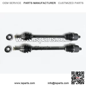 Set of Rear Axles & Wheel Bearings for Polaris RZR XP XP 4 1000 14-15