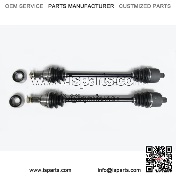 Set of Rear Axles & Wheel Bearings for Polaris RZR XP XP 4 1000 14-15