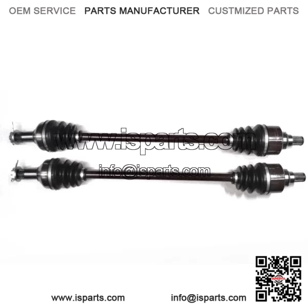 Set of Front Axles & Wheel Bearings for Arctic Cat Wildcat 1000 12-15 - Image 3
