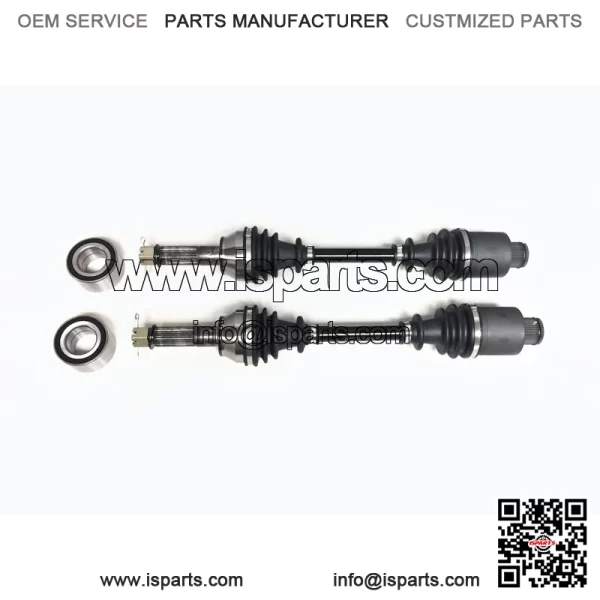 Set of Rear Axles & Bearings for Polaris Sportsman 400 500 & 800 11-15 - Image 2