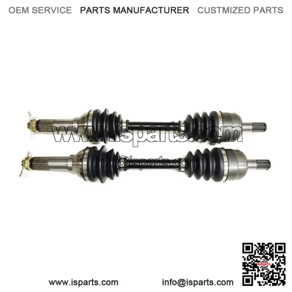 Pair of Front Axles for Yamaha Wolverine 350 4x4 2001-2005 - Image 2