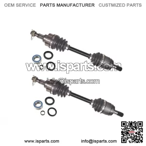 Front CV Axles & Wheel Bearing Kits for Honda Rancher 350 400 420 4x4