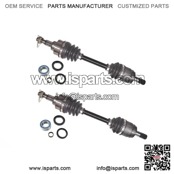 Front CV Axles & Wheel Bearing Kits for Honda Rancher 350 400 420 4x4 - Image 2