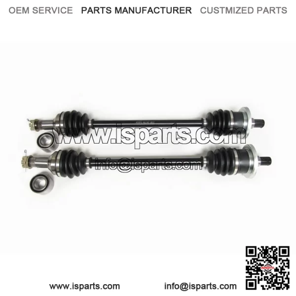 Set of Front Axles & Bearings for Arctic Cat Prowler 550 650 700 1000 4x4 - Image 2