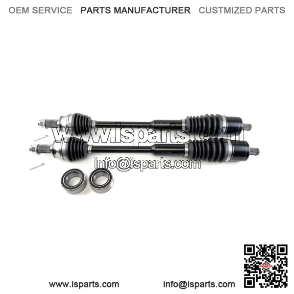 Axles Front Axle Pair & Bearings for Polaris RZR S 900/1000 & General - Image 2