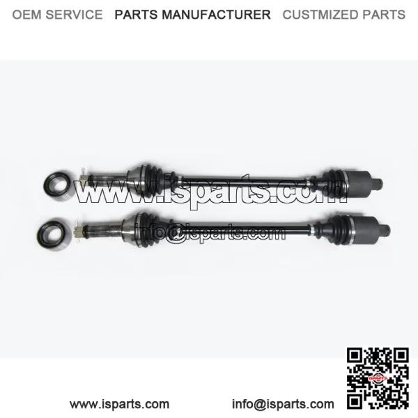 set of Rear Axles & Wheel Bearings for Polaris RZR 900 XP XP4 2011-2014 - Image 2