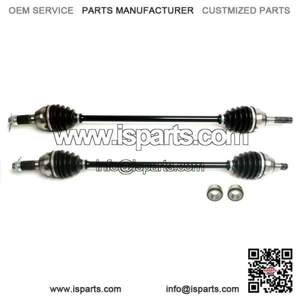 Front Axles with Bearings for Can-Am Maverick X3 XRS, 705401829, 705401830 - Image 2