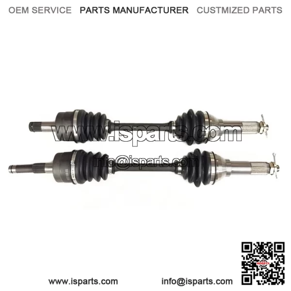 Pair of Front Axles for Yamaha Grizzly 660 4x4 2002 - Image 2