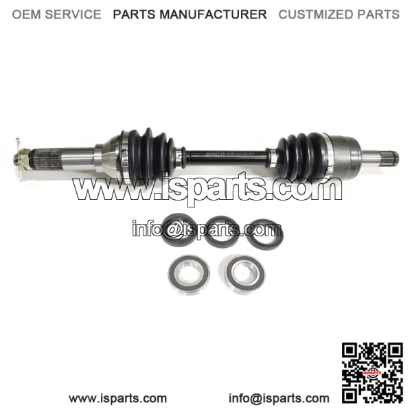 Front CV Axle & Wheel Bearing Kit for Yamaha Kodiak 400 2000-2002 - Image 2