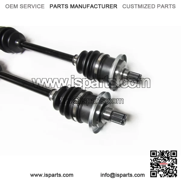 Set of Front Axles & Bearings for Arctic Cat 450 500 550 650 700 1000 - Image 3