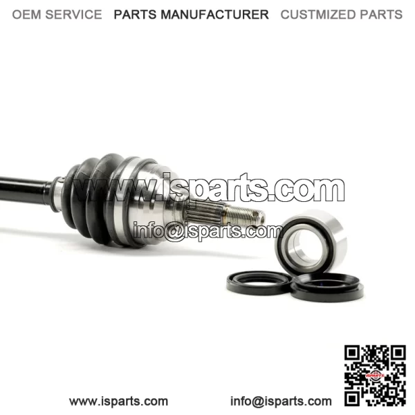 Front Right Axle & Bearing Kit for Arctic Cat 300 400 454 500 98-01 - Image 3