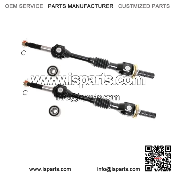 Set of Rear Axles & Bearings for Kawasaki Mule 3000 3010 4000 & 4010 - Image 2