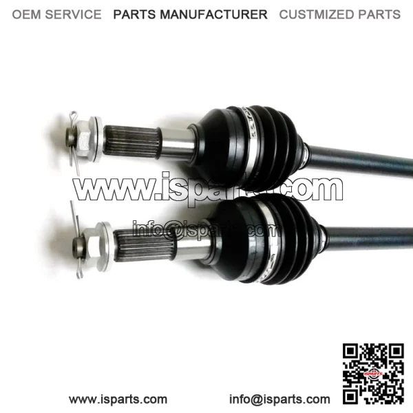 Set of Front Axles & Bearings for Kawasaki Mule Pro FX FXR FXT DX DTX - Image 3
