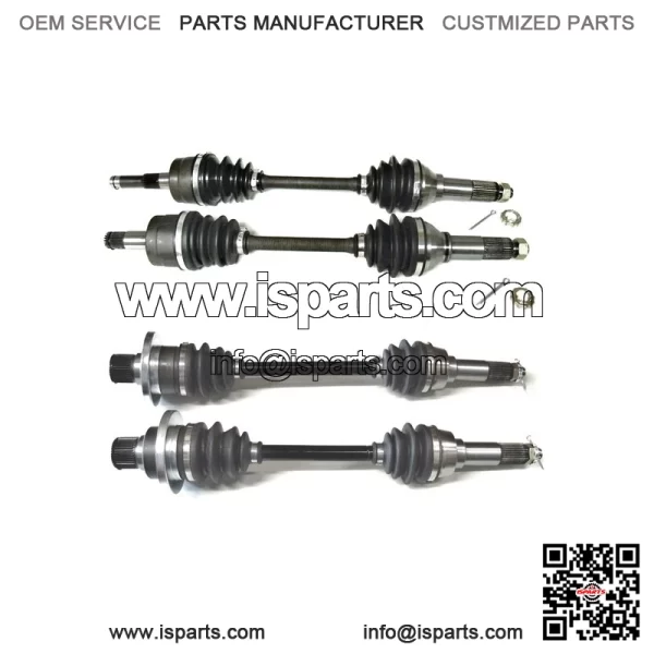 Set of CV Axles for Yamaha Grizzly 660 2002