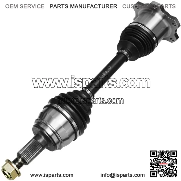 Pair Front CV Axle Shafts for Chevy Silverado GMC Sierra 1500 Tahoe Yukon 6-Lug - Image 2