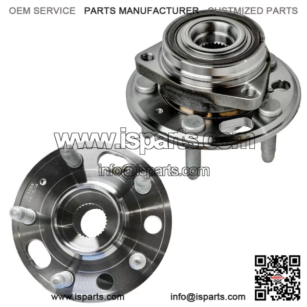 FRONT CV Axle Shaft + Wheel Hub Bearing for 10-16 Chevy Equinox GMC Terrain 2.4L - Image 4